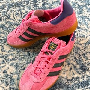 ADIDAS GAZELLE women’s pink navy purple 8